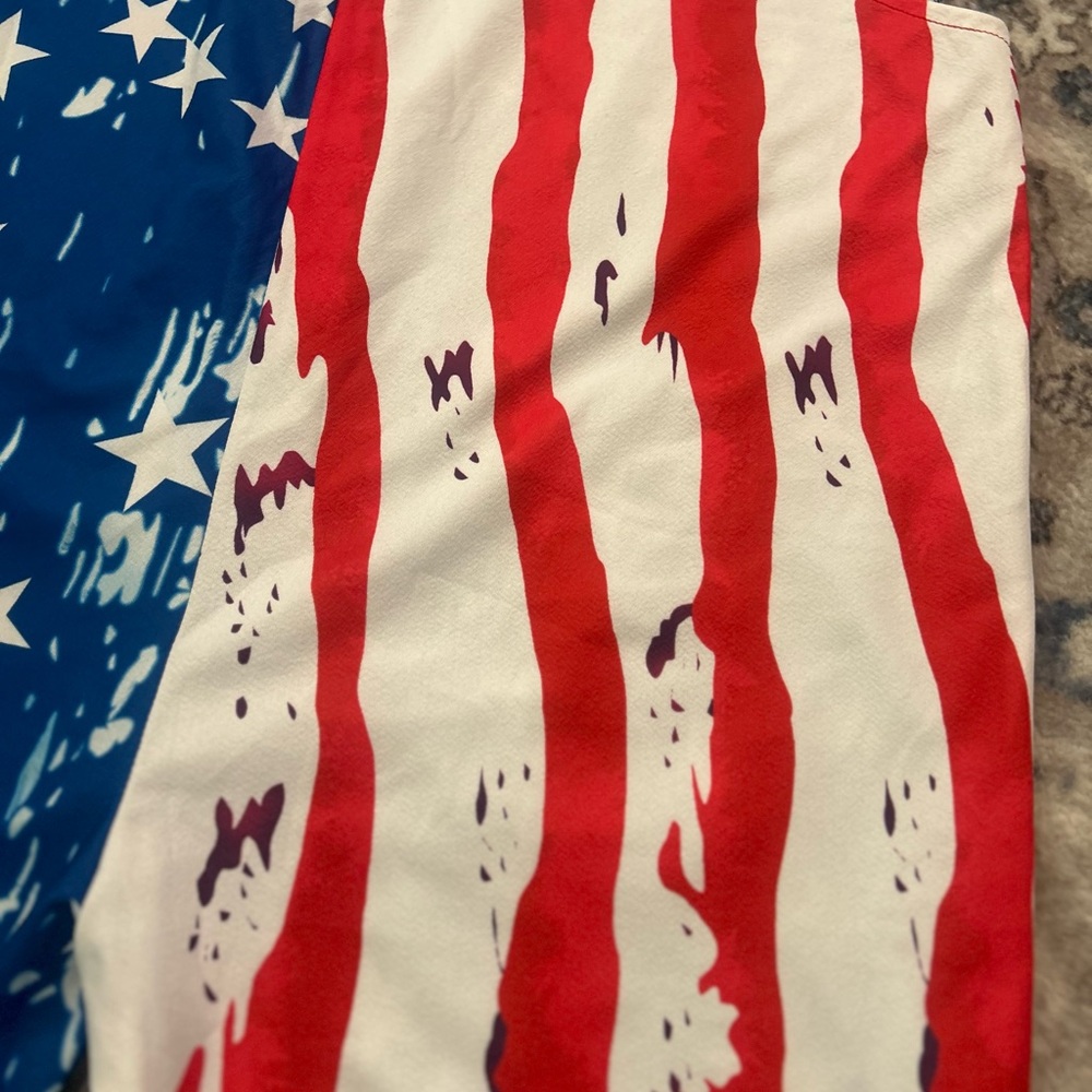 Patriotic Star and Stripe Romper - Picture 9 of 11
